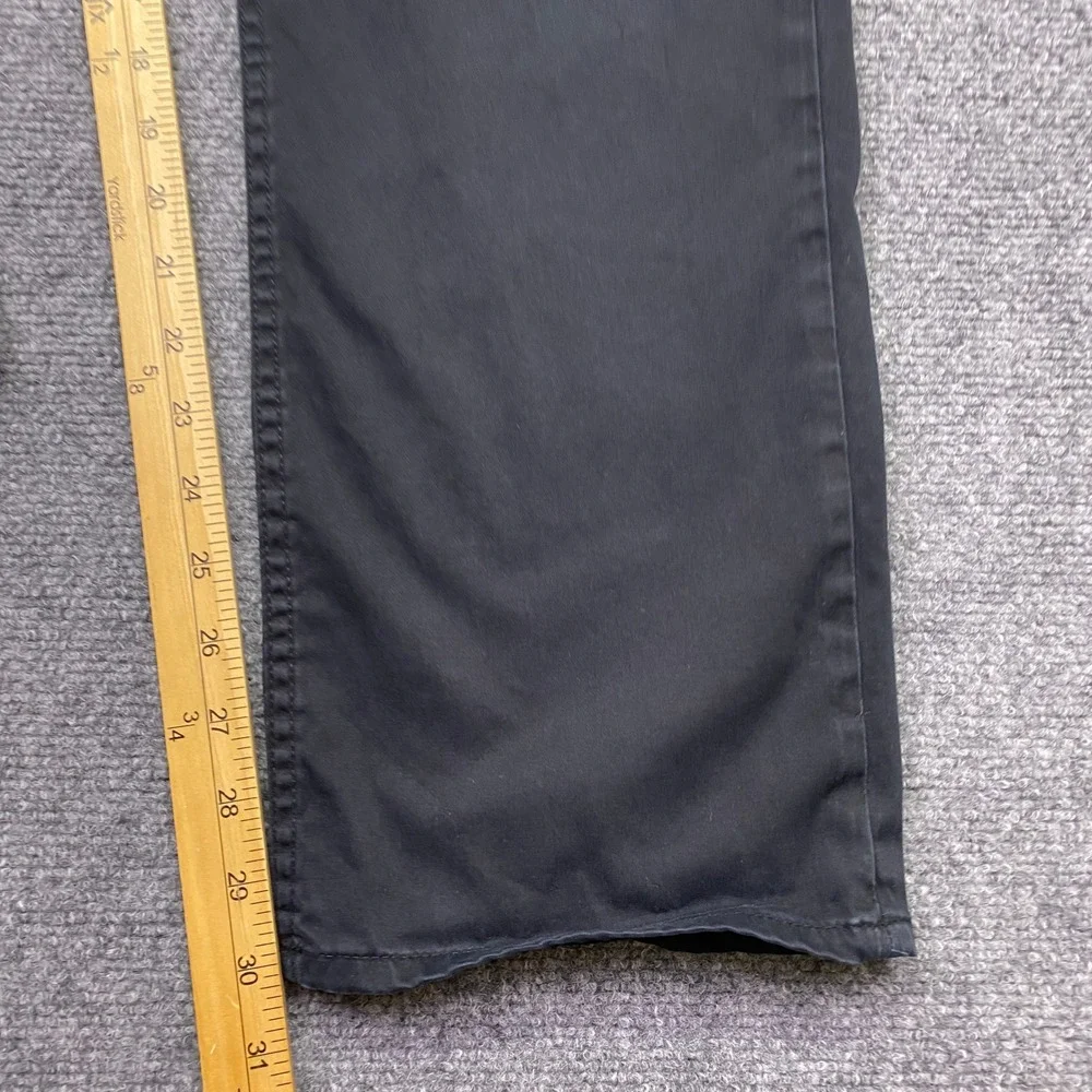 Polo Ralph Lauren Prospect Straight Leg Pants Mens Sz 33 Black Cotton Stretch
